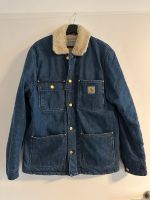 CARHARTT Jeansjacke mit Fell | blau | M Nordrhein-Westfalen - Monheim am Rhein Vorschau