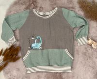 Musselin Sweater Dino Gr 86 *handmade* Bad Doberan - Landkreis - Schwaan Vorschau