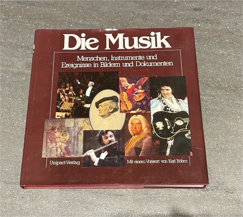 Buch: Die Musik - Unipart Verlag mit Vorwort von Karl Böhm in Neuenstadt