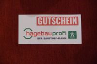 Gutschein Hagebauprofi im Wert von 50 Euro incl.Versand Nordrhein-Westfalen - Oberhausen Vorschau