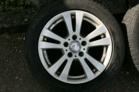 4x Mercedes Alufelgen 7J x 16 H2 ET48 Dunlop Winterreifen Baden-Württemberg - Nattheim Vorschau