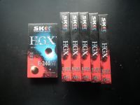 6 SK VHS Videokassette E-240 HGX, Leerkassetten original verpackt Schleswig-Holstein - Büdelsdorf Vorschau