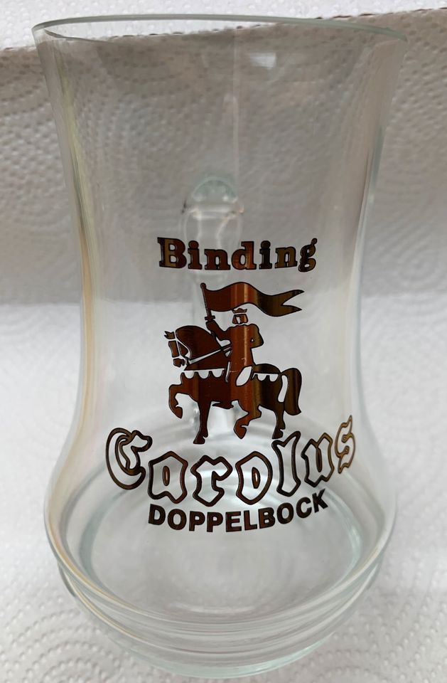 Bierkrug von Binding  „Carolus  Doppelbock „ in Rödermark