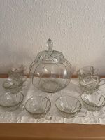 Bowle aus Glas mit 12 Gläsern.  Antik Krummhörn - Greetsiel Vorschau