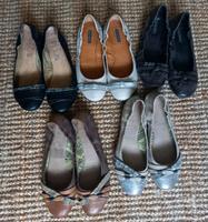 5 Paar Ballerina Echt Leder Italien Belmondo  MJUS Andiamo 38 Niedersachsen - Aurich Vorschau