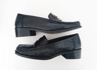 Asos Loafer Budapester Schwarz aus Leder Kiel - Schreventeich-Hasseldieksdamm Vorschau