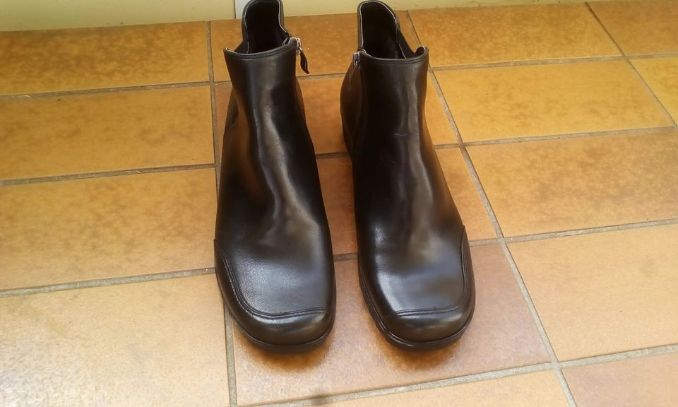 Ara Stiefelette Leder schwarz Gr 42 NP 110,00 € in Wuppertal