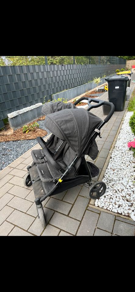 Beemoo Twin Shopper Zwillings- und Geschwisterwagen Kinderwagen in Elmshorn