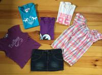 Rock Jeansrock T-Shirt Shirt Blusen-Shirt, Gr. 152/158 Sachsen - Putzkau Vorschau
