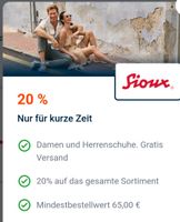 Sioux 20 % Gutschein Nordrhein-Westfalen - Solingen Vorschau