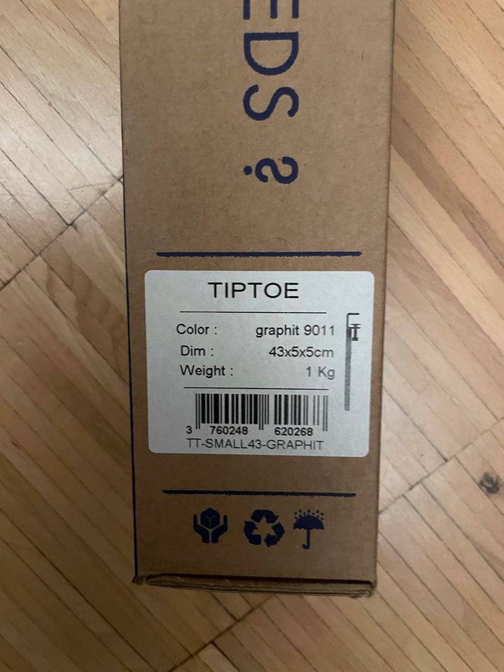 4 Tiptoe Füße - 43cm - schwarz - origionalverpackt in Hamburg