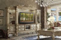 TV WAND HOLZ STIL BAROCK REGAL WOHNZIMMER MÖBEL SCHRANK NEU KLASS Hessen - Trebur Vorschau