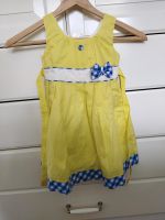 Kleid gr 86, neu mit Etikett, gelb blau, festlich Niedersachsen - Wedemark Vorschau