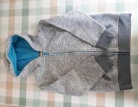 Sweatjacke grau-meliert Gr.122 Sachsen-Anhalt - Niederndodeleben Vorschau