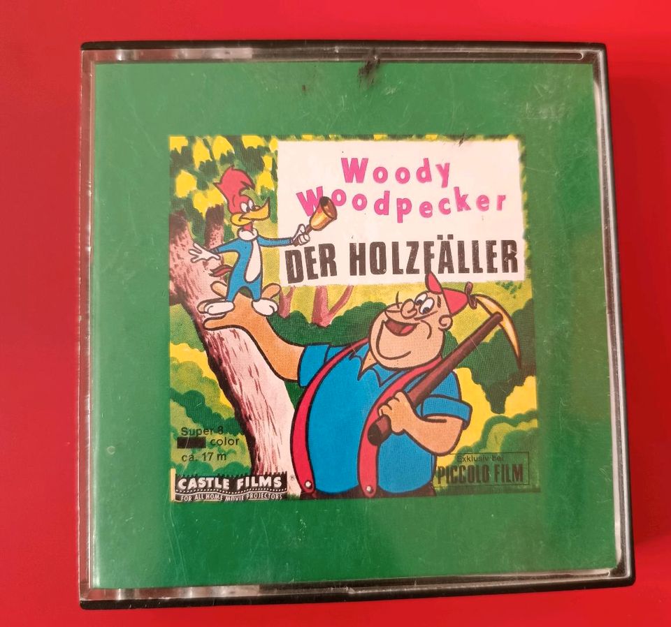 Super 8 mm Film - Woody Woodpecker - Der Holzfäller in Hohenahr