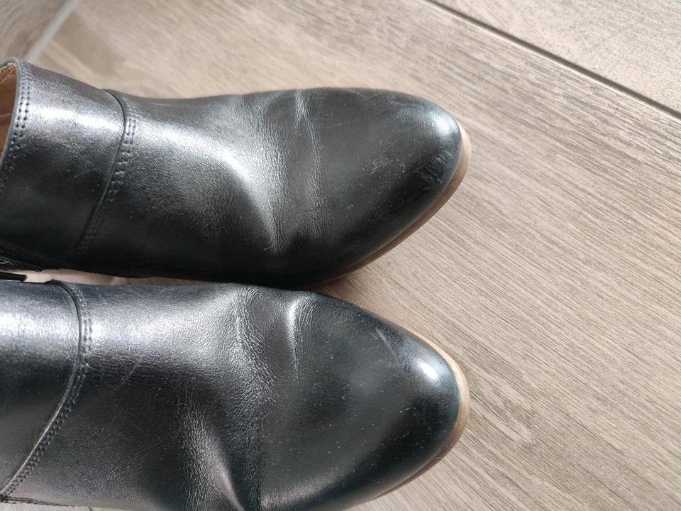 Stiefeletten Gr 41 Fifth avenue 5th schwarz Reißverschluss in Bergheim