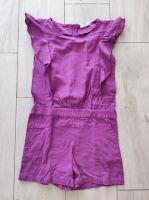 Lila Jumpsuit Einteiler Topolino Gr 140 Voltans Leinen Baumwolle Neuhausen-Nymphenburg - Neuhausen Vorschau