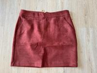 Vero Moda Rock, velourleder, rostrot, Gr.M TOP Hessen - Gladenbach Vorschau