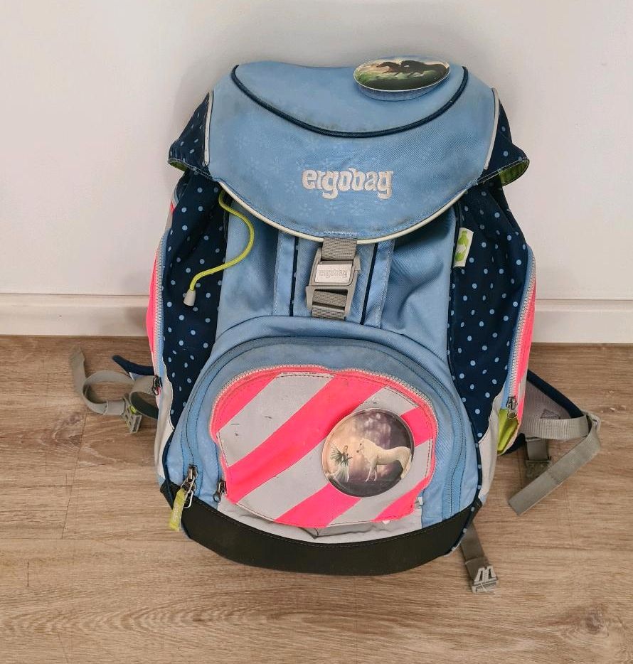 ♥️ Ergobag Pack Schulranzen Tornister Rucksack blau in Düsseldorf