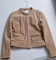 Mango Lederjacke braun/beige in XS Bayern - Eitting Vorschau