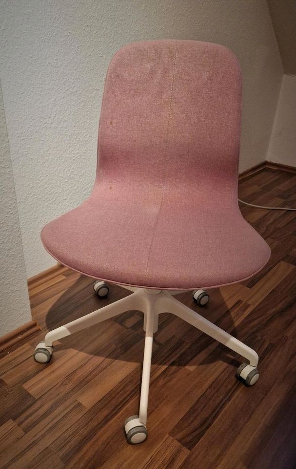 Stuhl/ Bürostuhl/ Schreibtischstuhl Langfjäll IKEA, pink in Aachen