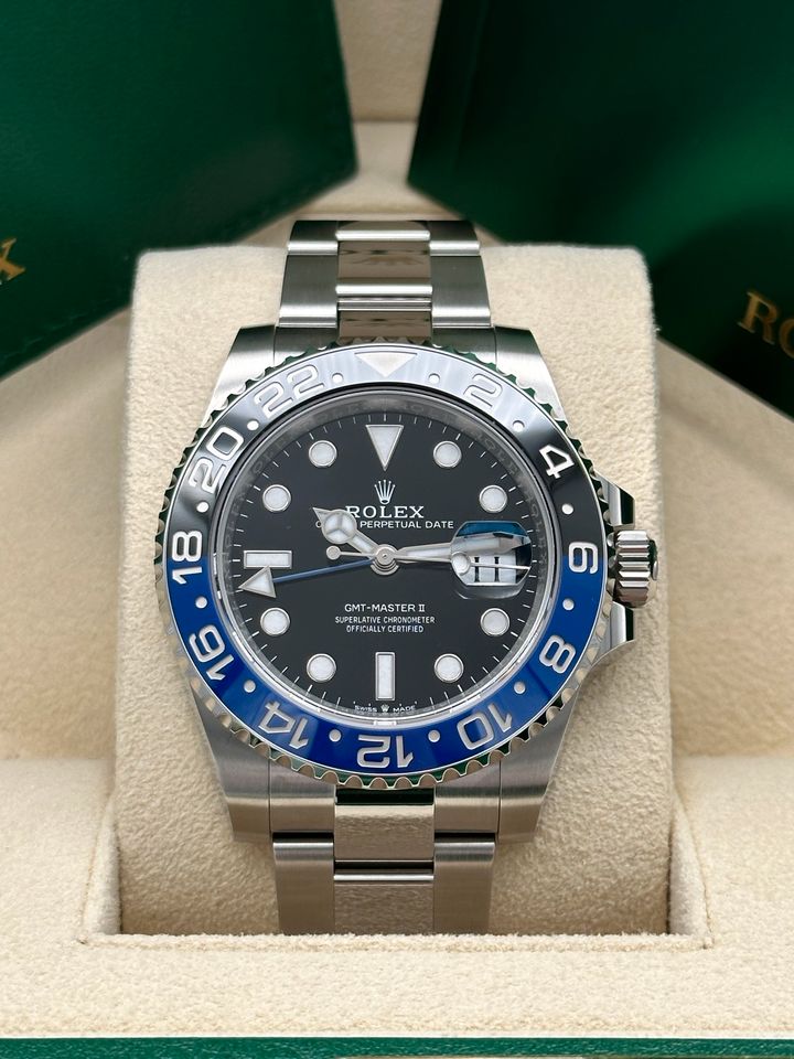 Rolex GMT-Master II “BATMAN” Ref. 126710BLNR 2023 NEU in Düsseldorf