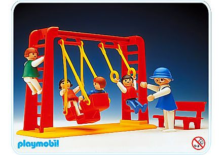 Playmobil *Rarität* Kinderschaukel Spielplatz 3552 (1983) in Bücken