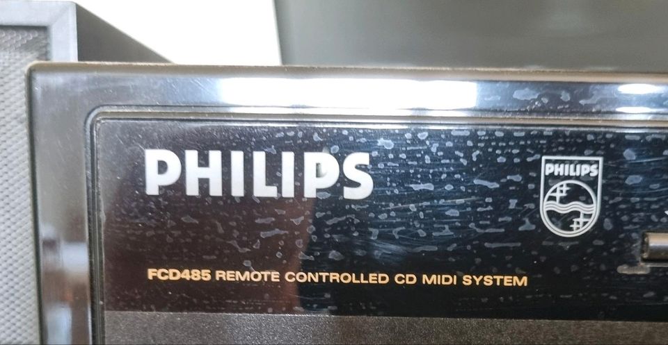 Philips FCD 485 CD Midi System*CD, 2 Cass.-Deck,Plattenspieler* in Hamburg