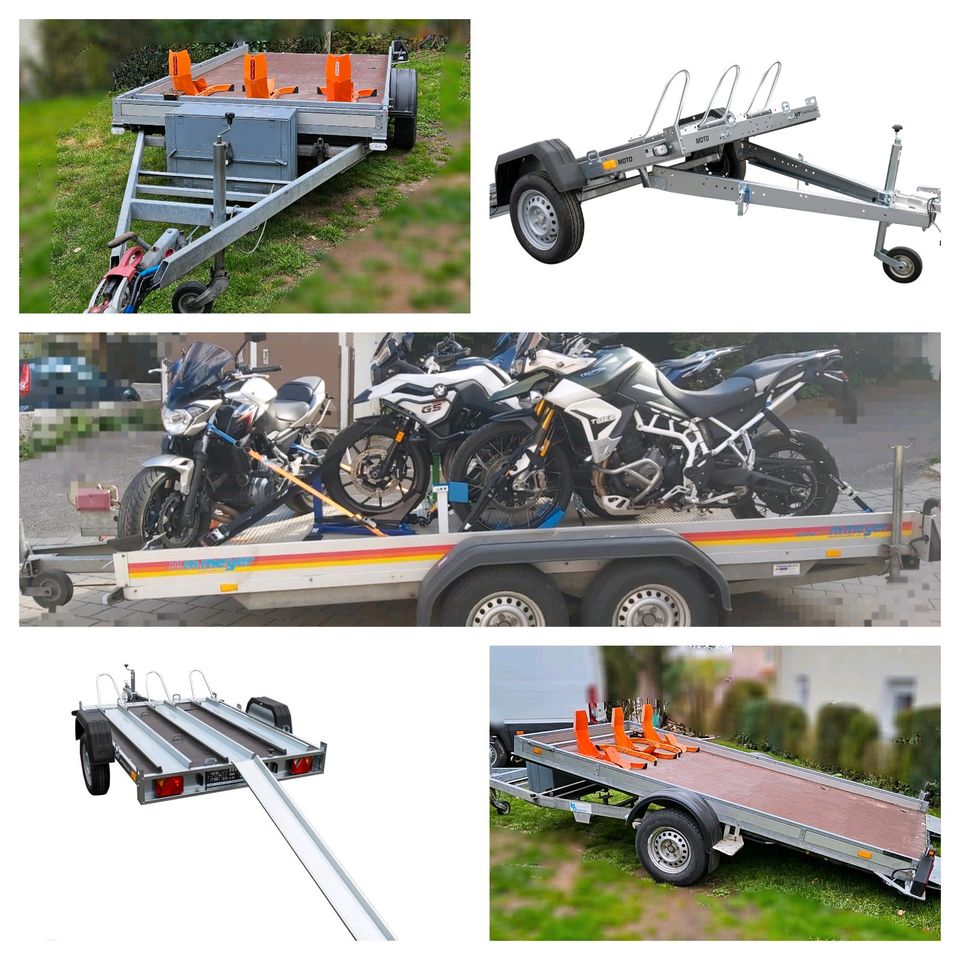 Autotrailer XXL 8,10 x 2,20 DUO Autotransporter ab 29 € bei Monatsmiete Auch inkl. Zugfahrzeug in Fremdingen