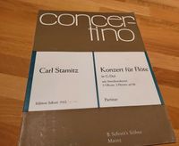 Noten "Konzert für Flöte u. Streichorchester" (Carl Stamitz) Rheinland-Pfalz - Lambrecht (Pfalz) Vorschau