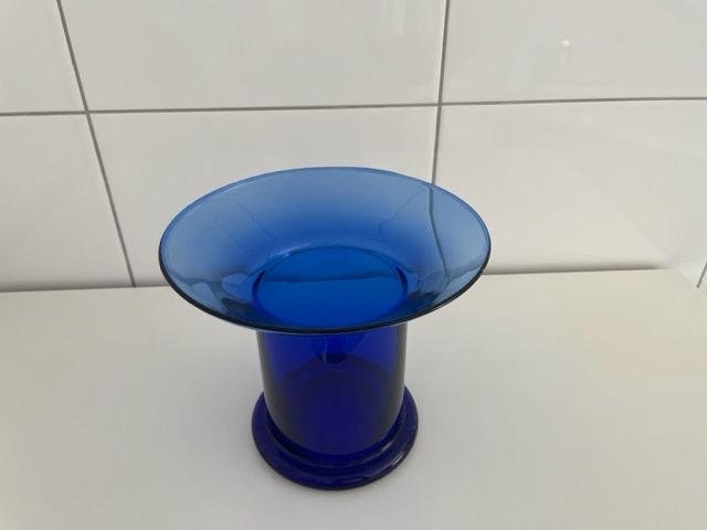 Vase Glas Blau in Rösrath