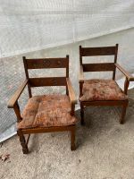 Zwei Stühle alt, sind wenigstens70 Jahre alt Sachsen-Anhalt - Quedlinburg OT Gernrode Vorschau