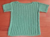 Pullover kurzarm  Lana Grossa Secondo Gr. 34/36, Handarbeit Hessen - Allendorf Vorschau