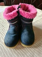 Winterstiefel blau mit pinkem Fell Gr. 25 Hessen - Hattersheim am Main Vorschau