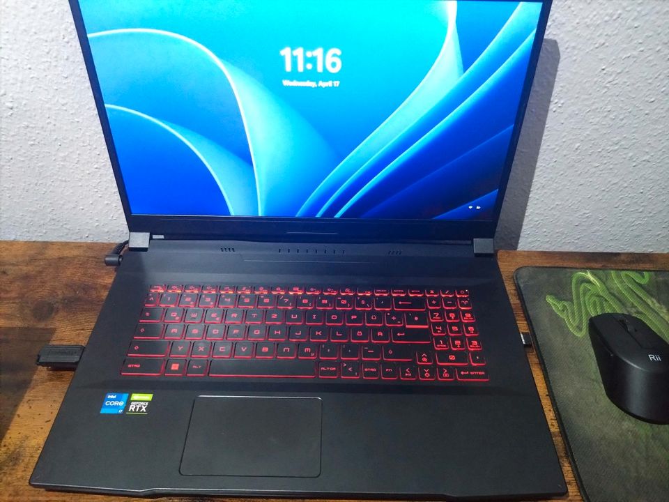 MSI Katana GF76 11UE-413 Gaming-Notebook 17,3 zoll Laptop in Oldenburg