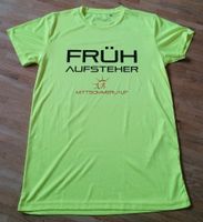 Sportshirt, Größe M, Frühaufsteher, neon Mitte - Moabit Vorschau