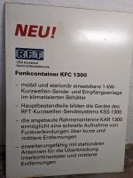 RFT Funkcontainer KFC 1300 Werbetafel 2x Leipzig - Schleußig Vorschau