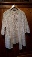Strickjacke Jacke Gr. 46 von Janina weiß Damenjacke Schleswig-Holstein - Reinbek Vorschau