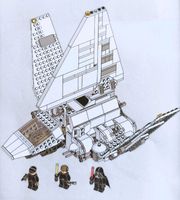 Star Wars - Imperial Shuttle - Klemmbausteine Rheinland-Pfalz - Norheim Vorschau