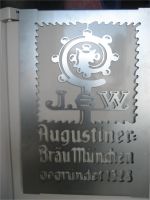 Schild Augustiner Brauerei Bräu Bayern - Ingolstadt Vorschau