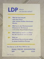 Liberale Wahlwerbung der DDR März 1990 - historisch ua. FDP Sachsen - Hainewalde Vorschau