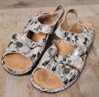 Neuwertige FinnComfort Sandalen in Silber 38 Baden-Württemberg - Wendlingen am Neckar Vorschau