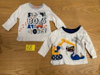 2 Langarm-Shirts Gr.68, Kinderbekleidung, auch einzeln Nordrhein-Westfalen - Nideggen / Düren Vorschau