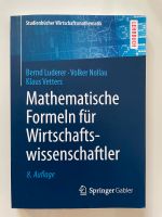 Buch • Mathematische Formeln für Wirtschaftswissenschaftler Thüringen - Ilmenau Vorschau