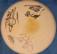 THE BREW  - komplett signiertes 12" Drumhead Schlagzeugfell. Hessen - Maintal Vorschau