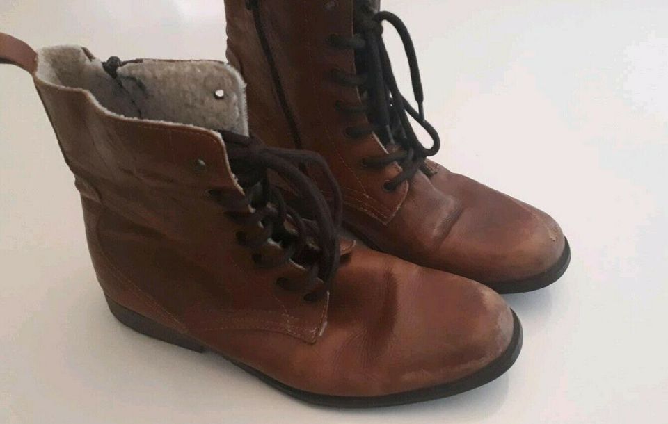 Echt Leder Stiefel für Herren Gr.41 in Kamp-Lintfort