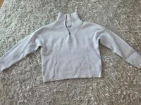 Weißer Strickpullover mit Reißverschluss Bayern - Neudrossenfeld Vorschau