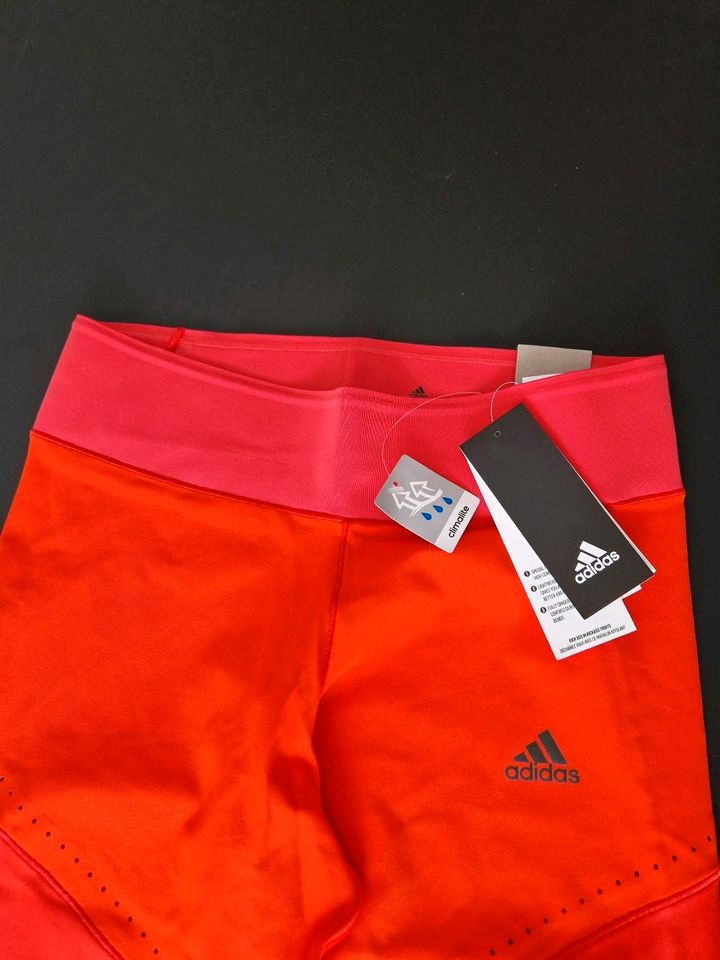 Fitness Leggins Climalite NEU! GR. S, M, L Original Adidas in Bad Rappenau