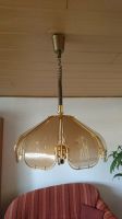 Hängelampe Leuchte ausziehbar & Stehlampe vergoldet  90er Vintage Niedersachsen - Schiffdorf Vorschau