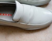 90er Vintage Prada Vibram Loafers Helles Grau Men UK10 / EU44,5 Friedrichshain-Kreuzberg - Kreuzberg Vorschau